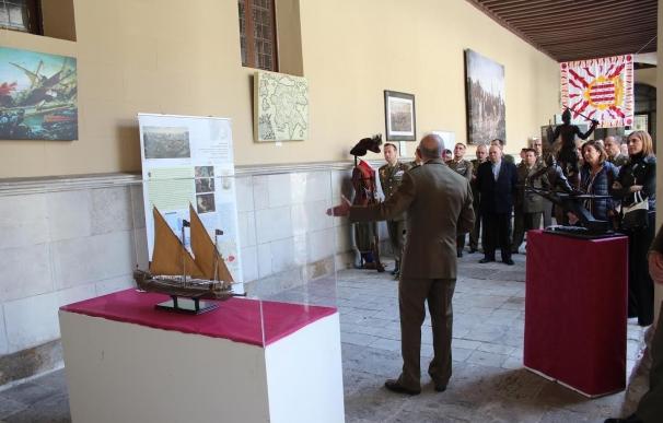 Cervantes narra en primera persona en una exposición en Valladolid su historia como escritor-soldado