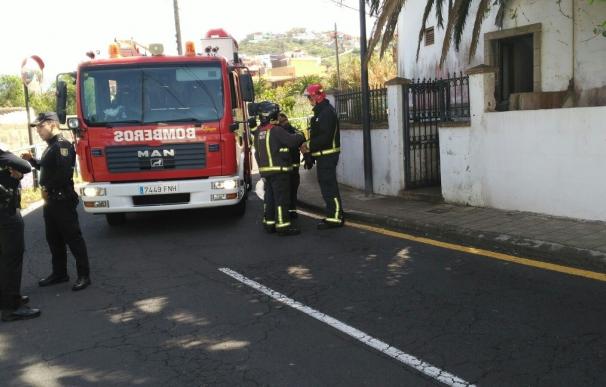 Fallece una mujer en el incendio de una casa abandonada en La Laguna (Tenerife)