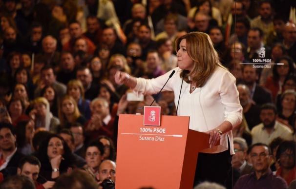 Susana Díaz: "Un líder directamente relacionado con la militancia lleva a modelos no muy democráticos"