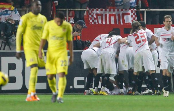 3-0. El Sevilla golea e impide al Villarreal conseguir su primera semifinal