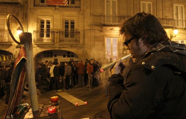 Los defensores de la marihuana organizan por San Canuto una fumada colectiva en Vigo