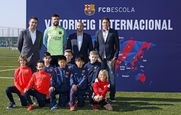 Piqué, padrino de la sexta edición del Torneo Internacional FCBEscola del FC Barcelona