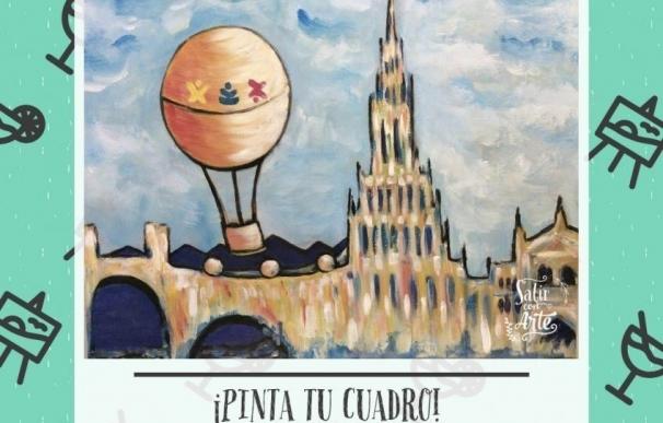 El taller 'Salir con arte' propone a los jóvenes pintar un Toledo "inédito" con motivo del 30 Aniversario