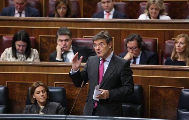 Catalá propone en el Congreso revisar la elección del CGPJ, las 'puertas giratorias' y limitar la acusación popular