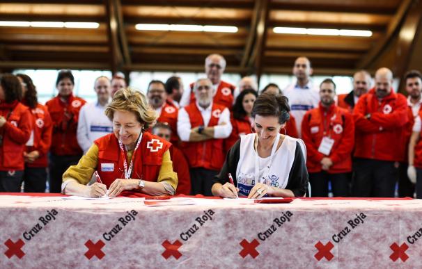 Carrefour y Cruz Roja renuevan por otros tres años su compromiso de colaboración en operaciones de emergencia