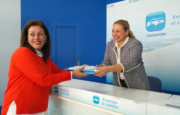 Astrid Pérez opta a ser reelegida presidenta del PP de Lanzarote