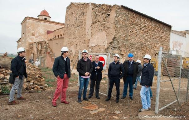 Las obras de reconstrucción del Monasterio de San Ginés de la Jara ya están en marcha