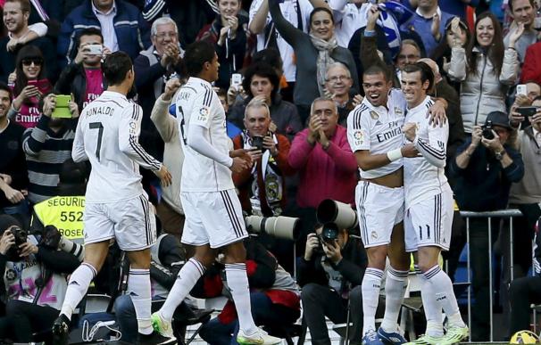 La goleada del Real Madrid, en imágenes.