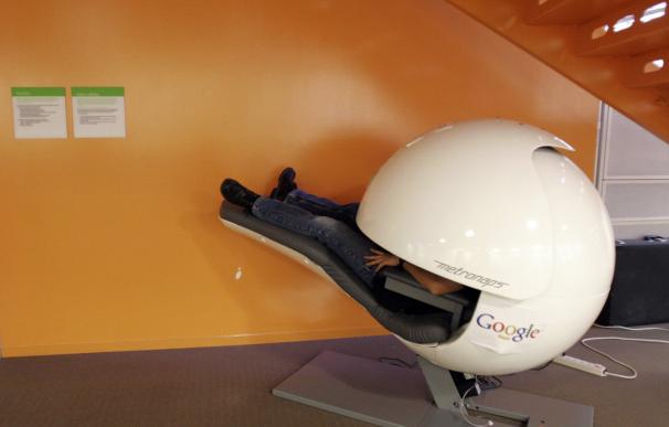 Uno de los nap pods que Google emplaza en algunas de sus sedes