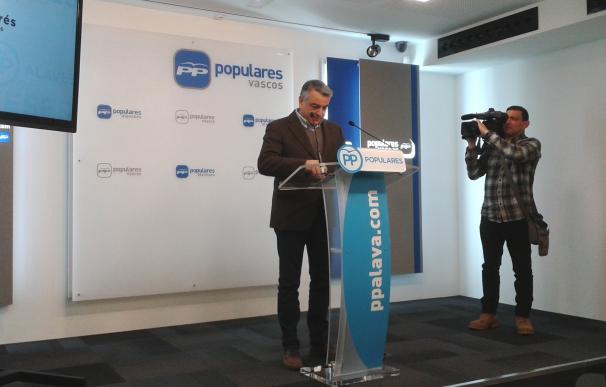 PP vasco cree que quienes reclaman una reforma de la Constitución "se quieren cargar España y el modelo de Estado"