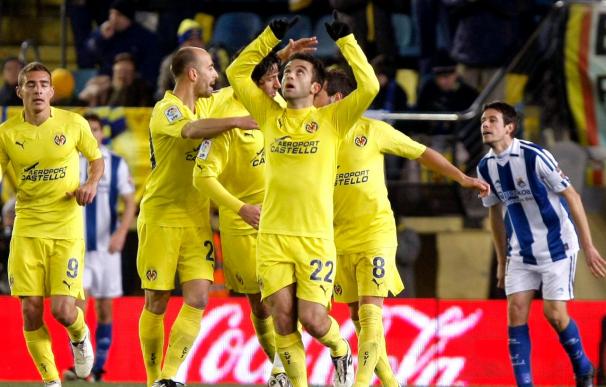 2-1. Rossi mantiene tercero al Villarreal con los dos goles de la remontada ante la Real