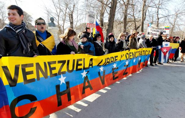 Opositores a Chávez piden en Madrid el "rescate" de la libertad de Venezuela