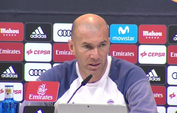 Zidane: "Tengo la misma presión tras el Clásico, no me siento obligado a ganar la Liga"