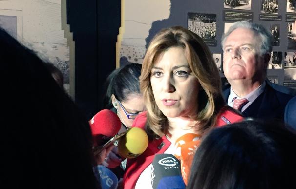 Susana Díaz defiende que el PSOE hace "oposición útil" con resultados frente a la del "espectáculo" de Iglesias