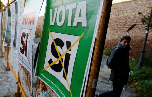 La posible victoria del 'no' en Italia abre un abanico de posibles escenarios