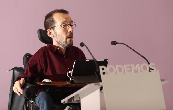 Pablo Echenique denuncia que la "descafeinada" subida del SMI evidencia la "debilidad" del PSOE