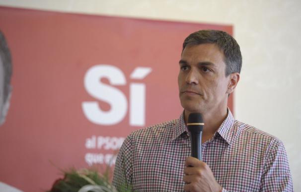 Pedro Sánchez afirma que la corrupción del PP demuestra que el 'no' a Rajoy "debió ser 'no'"