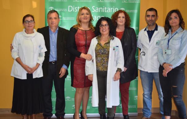 El Distrito Málaga-Guadalhorce y Cudeca acuerdan un programa de atención a personas con enfermedad avanzada