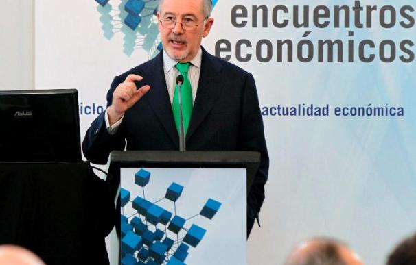 Rato asegura que tras ver los planes del Gobierno, Caja Madrid actuará en consecuencia