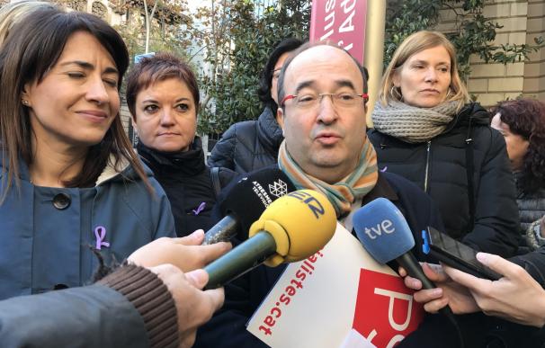 Iceta dice que el plazo de dos meses de la comisión PSC-PSOE es "indicativo"
