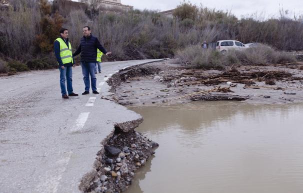 Almería registró el sábado récord de precipitaciones en un mes de diciembre, 70,6 litros por metro cuadrado