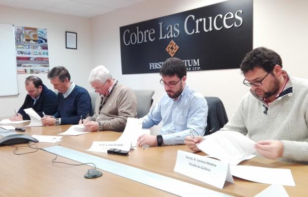 Cobre Las Cruces renueva el convenio con los municipios de Gerena, Guillena, Salteras y La Algaba