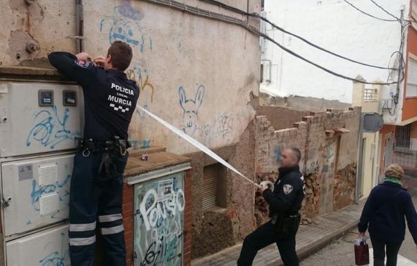 Ayuntamiento Murcia analiza la situación de las viviendas de las 170 personas desalojadas