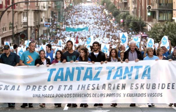 "Tantaz tanta" registra la movilización del 11 de enero por los presos de ETA