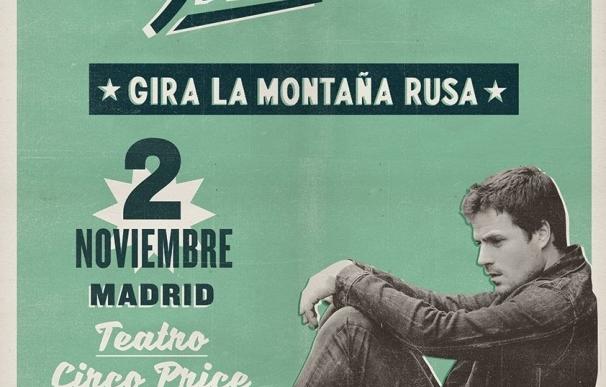 Dani Martín agota entradas y llenará cinco veces el Teatro Circo Price de Madrid