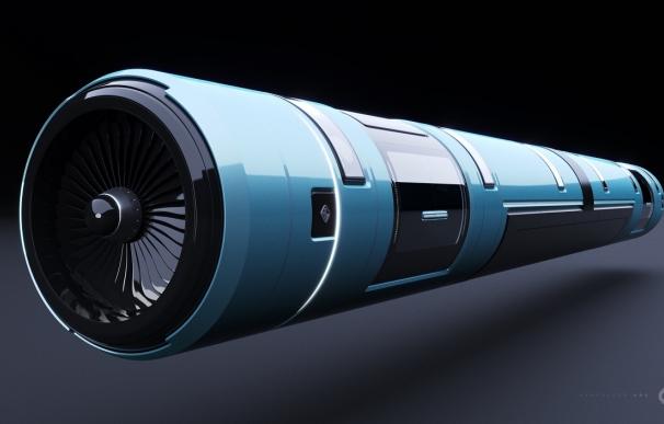 Crean un "tren de futuro" que puede alcanzar los 1.000 kilómetros por hora