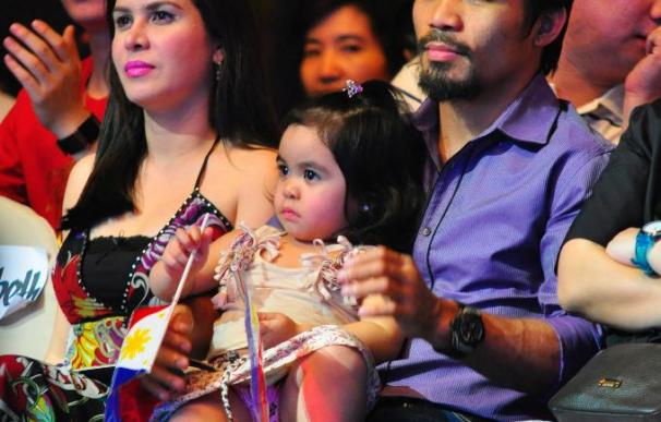 Manny Pacquiao Returns To Hero's Welcome In Manila