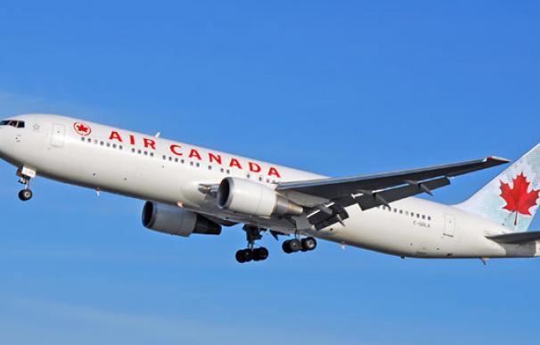 Un avión de la compañía Air Canada.