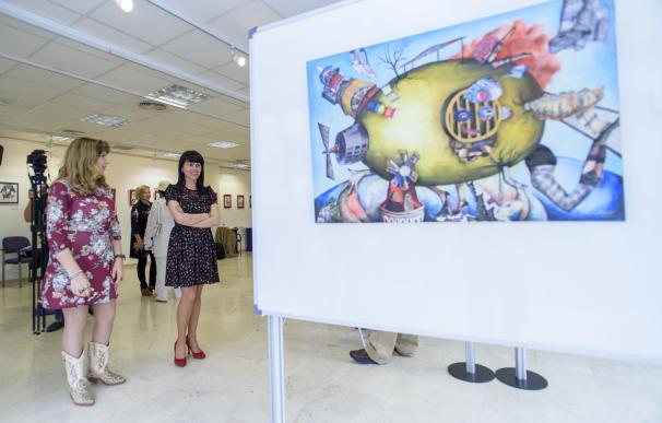 El Espacio de Mujeres acoge una exposición de pintura con los 'Sueños y Fantasías' de Eliana Lozano