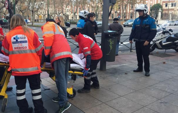 Herido un varón de 63 años al ser atropellado por una furgoneta en Valladolid