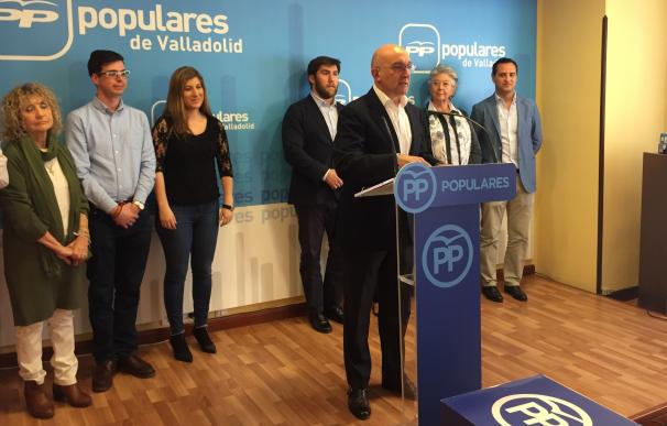 Carnero plantea una candidatura al PP de Valladolid con "nobleza" y "palabra" sin descartar la "integración" con otras