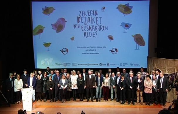 Gobierno vasco buscará el "mayor consenso" para lograr el "desarrollo estratégico de la agenda del euskera"