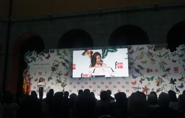 La Reina Letizia entrega los Premios SM: "La creación, con sus metáforas, es un modo muy interesante de conocer a fondo