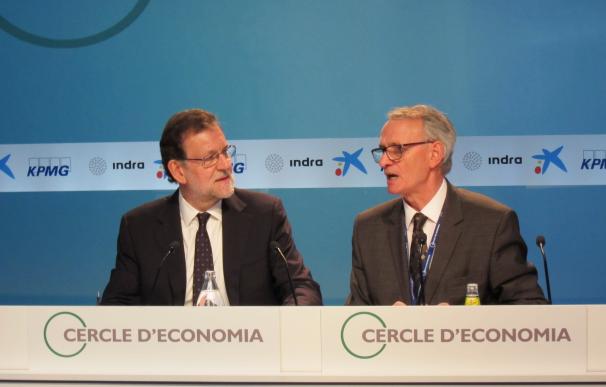 Rajoy y Puigdemont repiten en la Reunión del Círculo de Economía, que versará sobre "tiempos de incertidumbre"