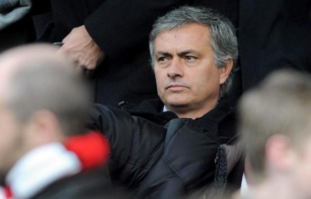 Mourinho asistió al Manchester United-Liverpool en Old Trafford