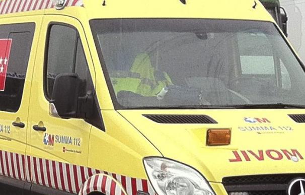 Una joven de 20 años muere en una colisión entre dos turismos en la M-100, en Cobeña (Madrid)