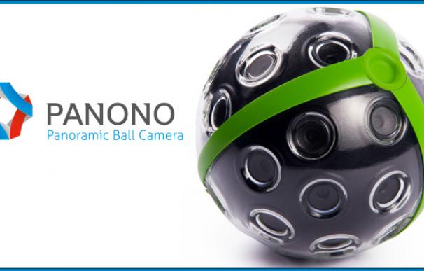 Panono, una cámara-bola, pretende revolucionar la fotografía digital en 2014.