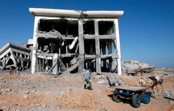 Cinco palestinos heridos en bombardeos aéreos israelíes en Gaza