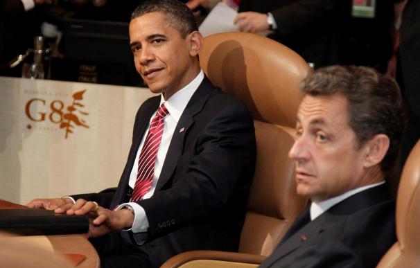 Sarkozy abordará con Obama el replanteamiento del sistema monetario