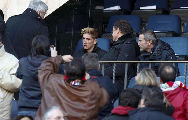 Torres, en el palco del Calderón