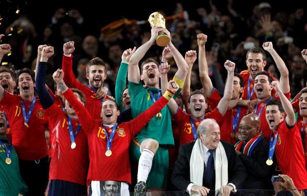 Un dibujo "simpsonizado" de la selección española de fútbol causa furor en la red