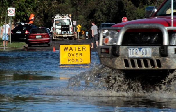 Estado de alerta en Australia oriental a causa de las inundaciones