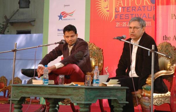 Los nobel Pamuk y Coetzee en el Festival de la Literatura de Jaipur