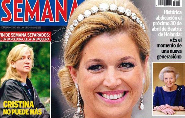 Las revistas españolas celebran la llegada de Máxima a la corona holandesa