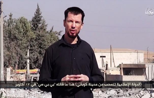 Estado Islámico difunde un vídeo de John Cantlie desde Kobani para negar la "retirada" yihadista