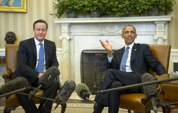 Obama y Cameron refuerzan su cooperación contra los ciberataques y el terrorismo
